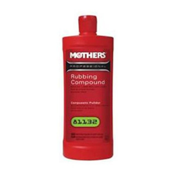 Mothers Wax & Polish Mothers Wax and Polish 81132 Rubbing Compound Sand Scratches MTR-81132 - main